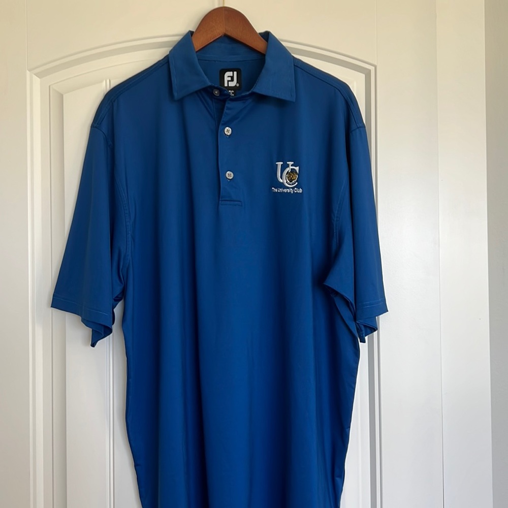 Brand new XL FootJoy university club golf shirt lightweight